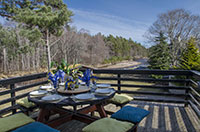 Enjoy the River Druie from our balcony